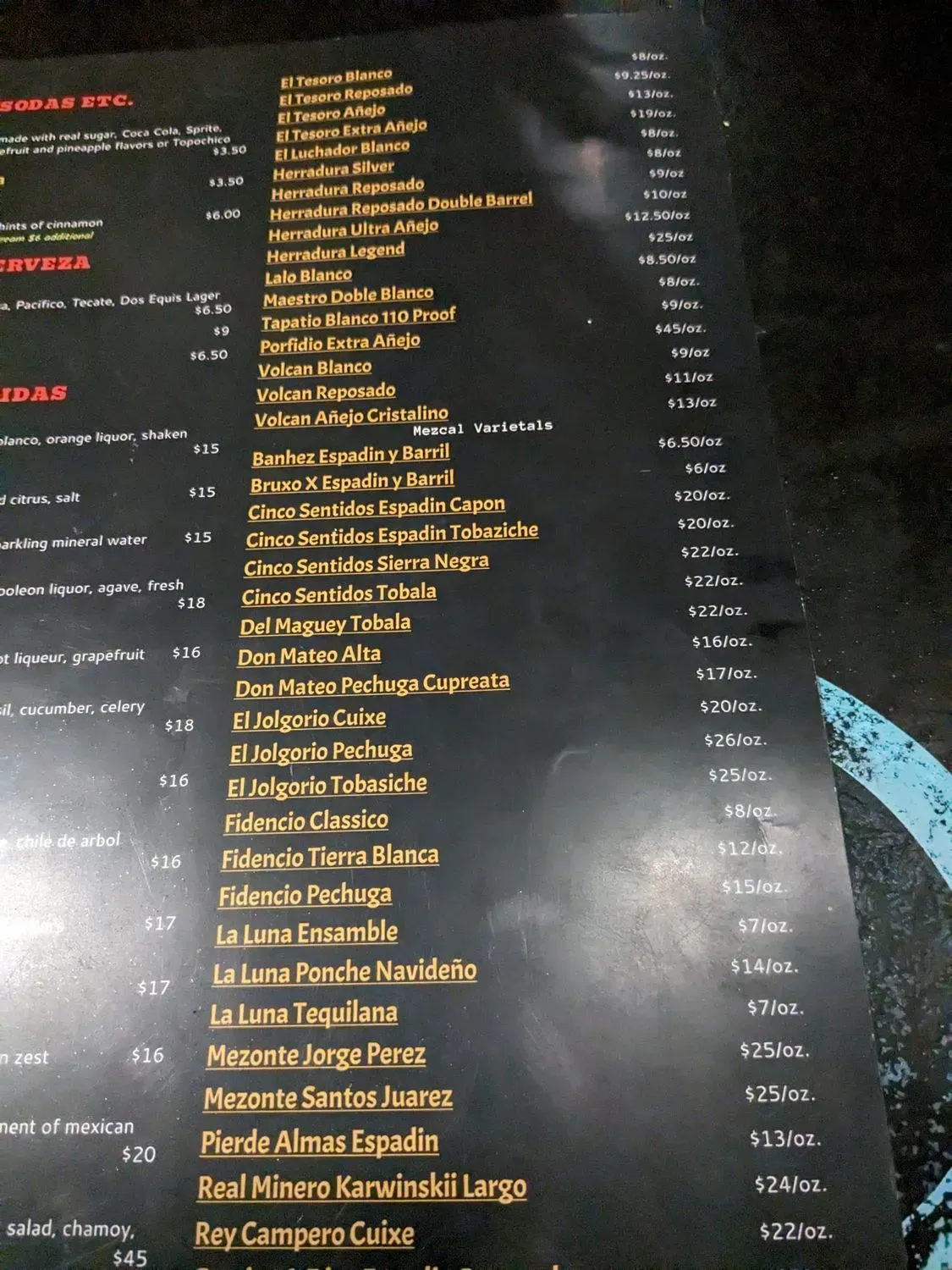 Menu 3