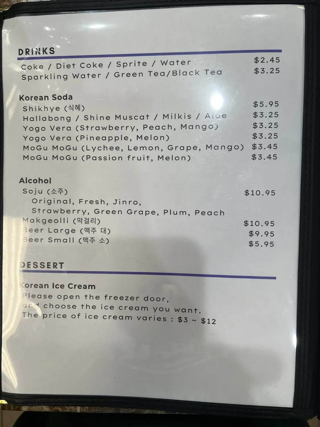 Menu 4