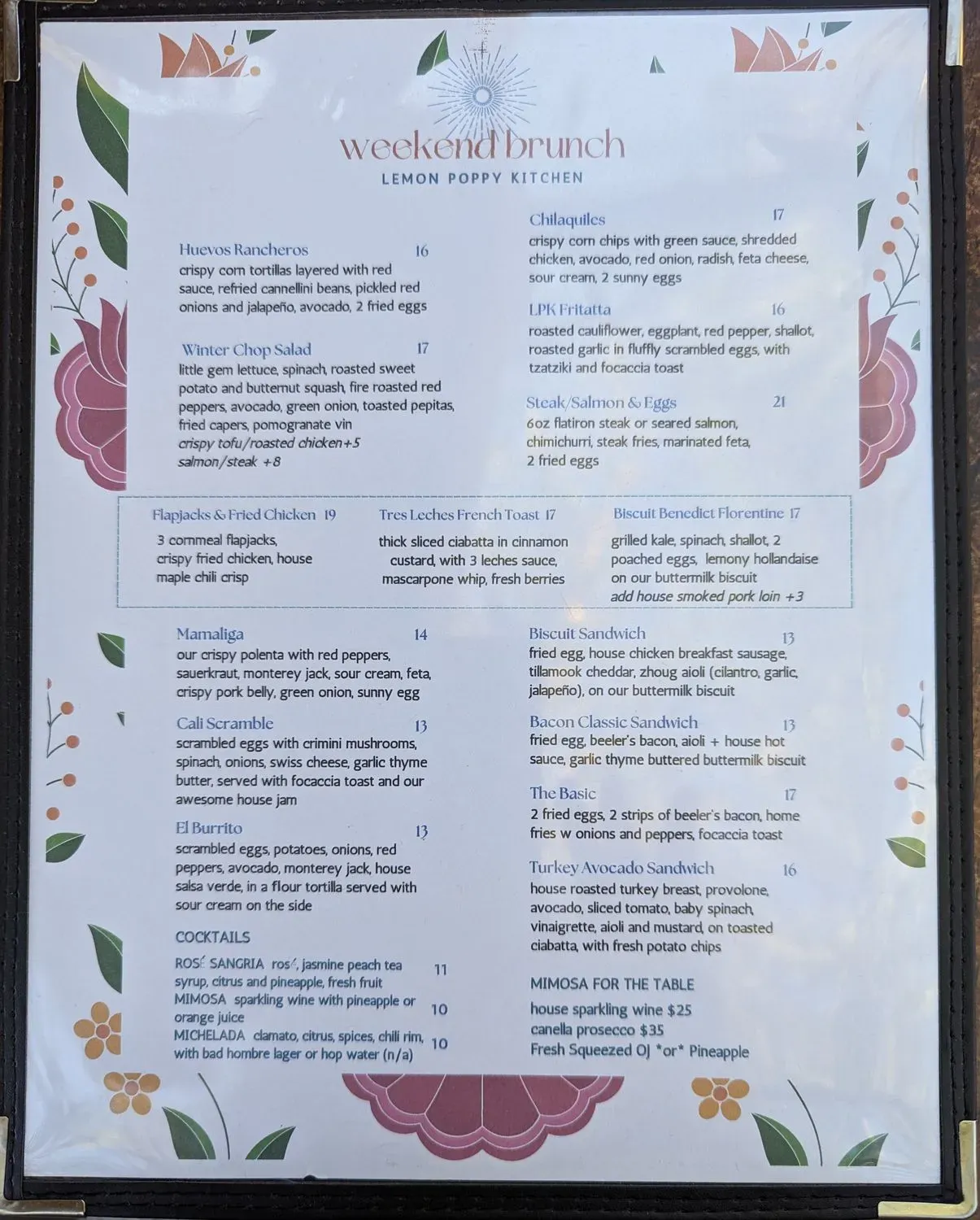 Menu 6