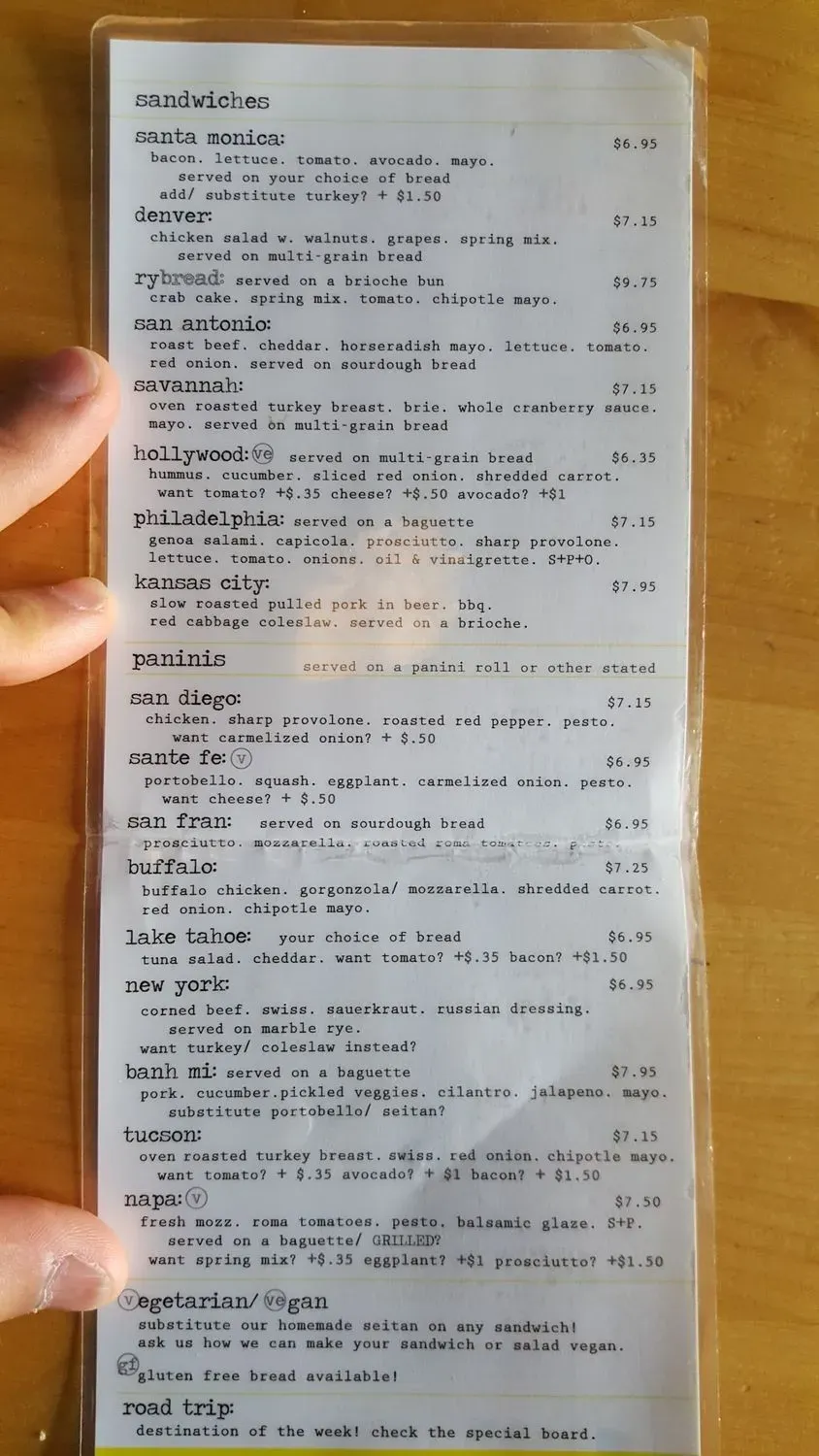 Menu 4