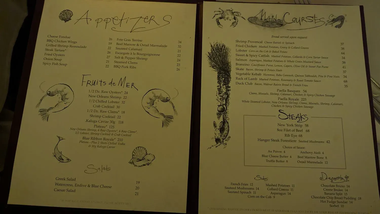 Menu 4