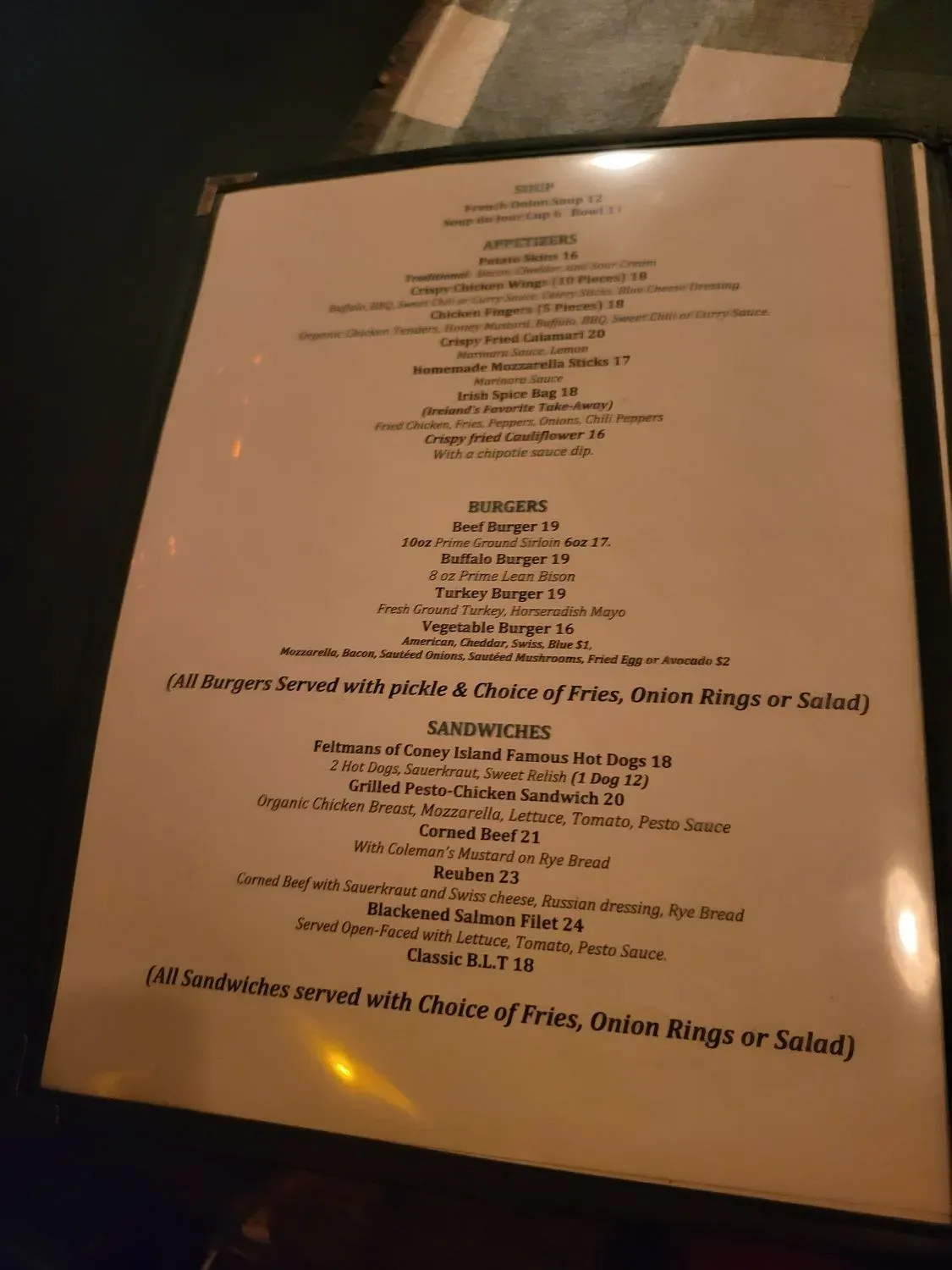 Menu 3