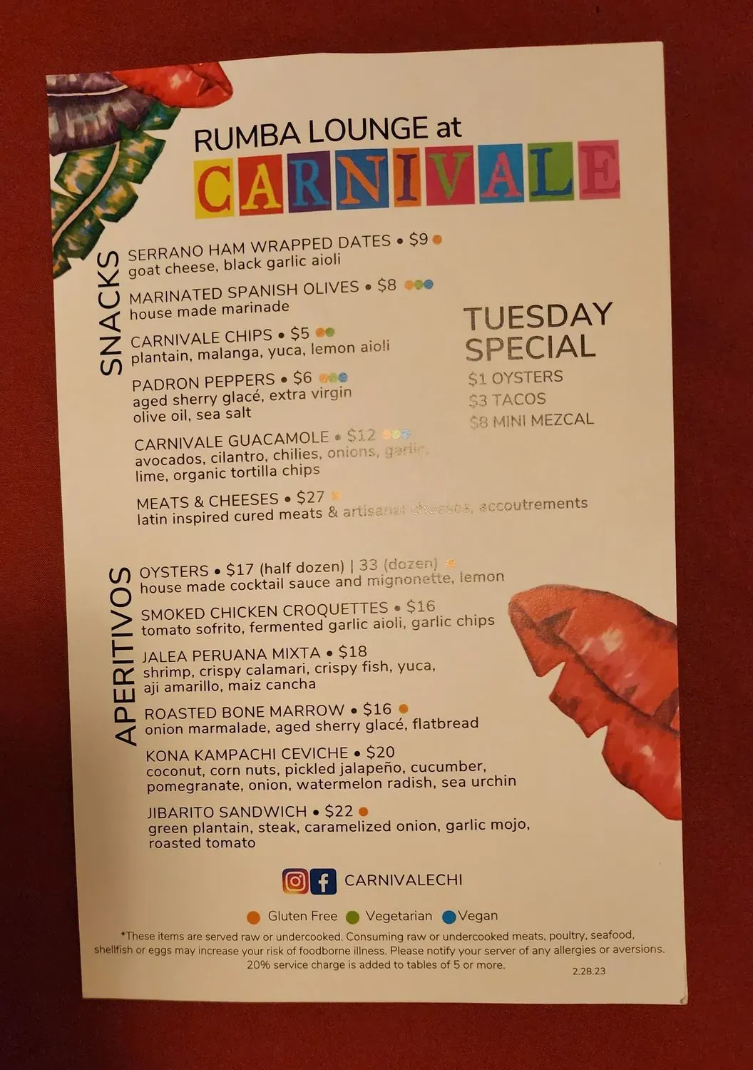 Menu 4