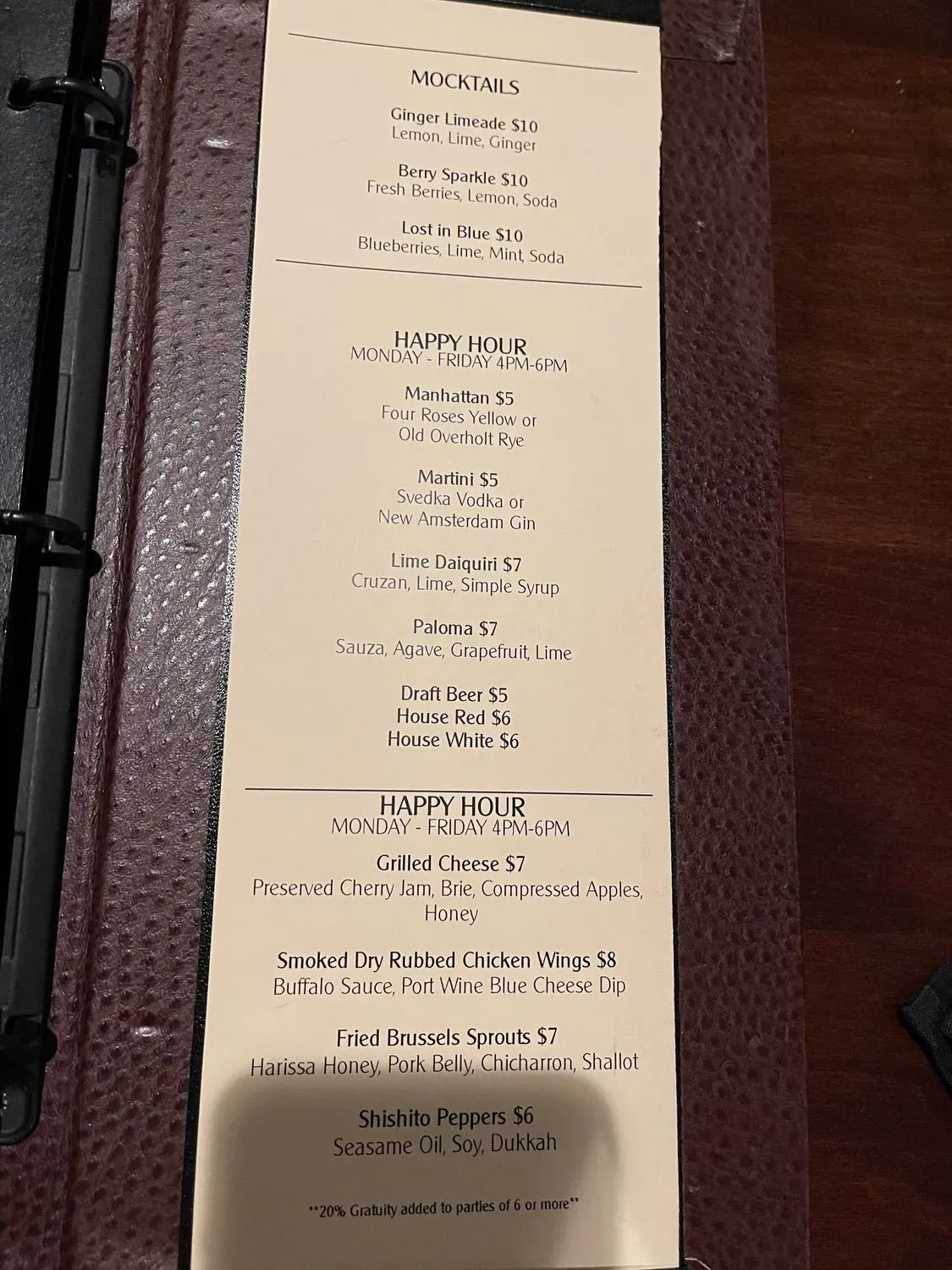 Menu 3