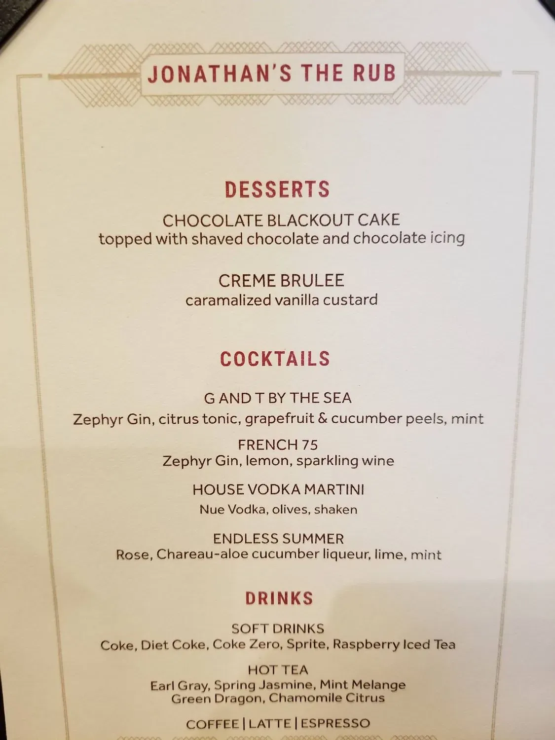 Menu 4