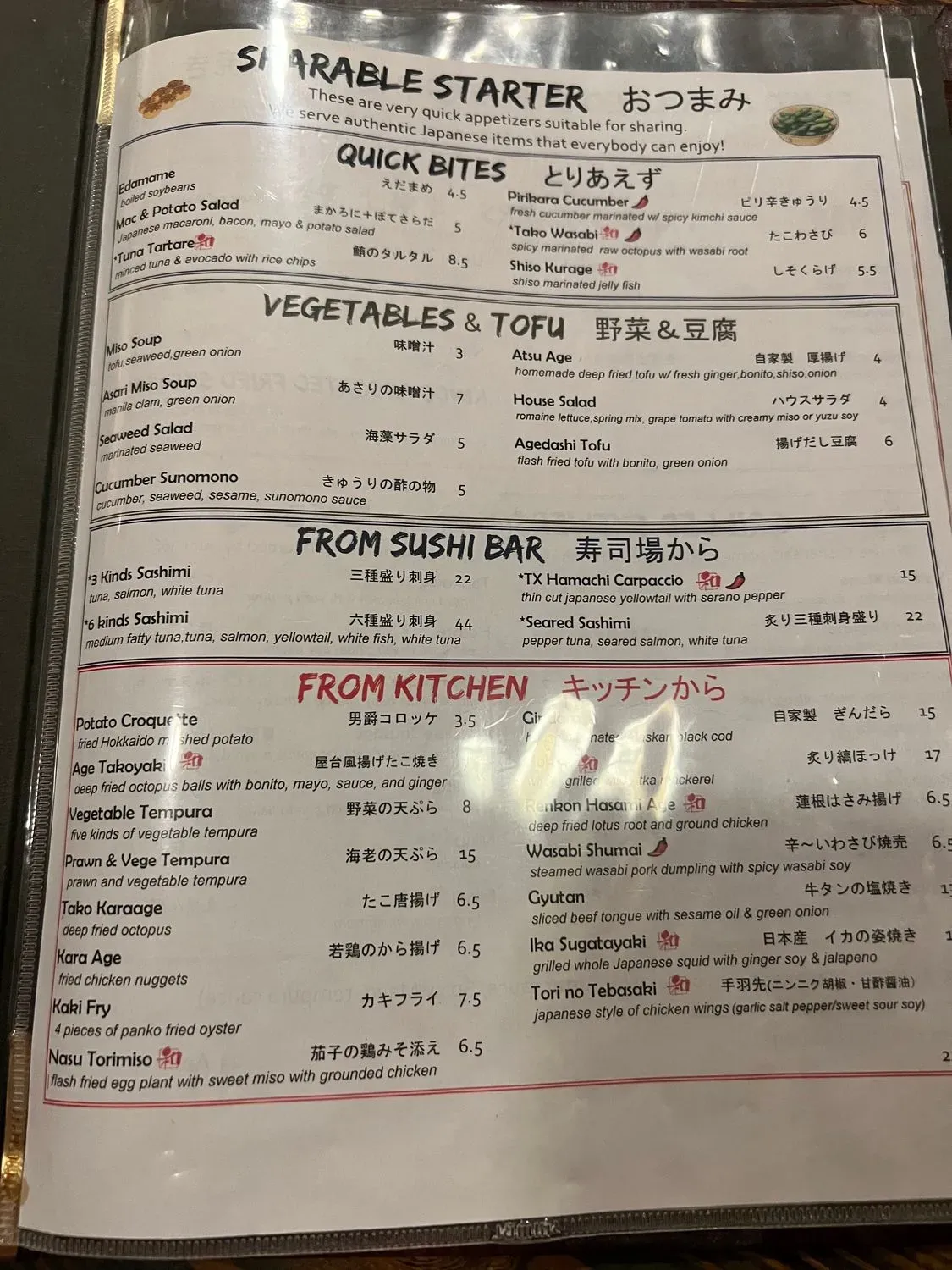 Menu 4