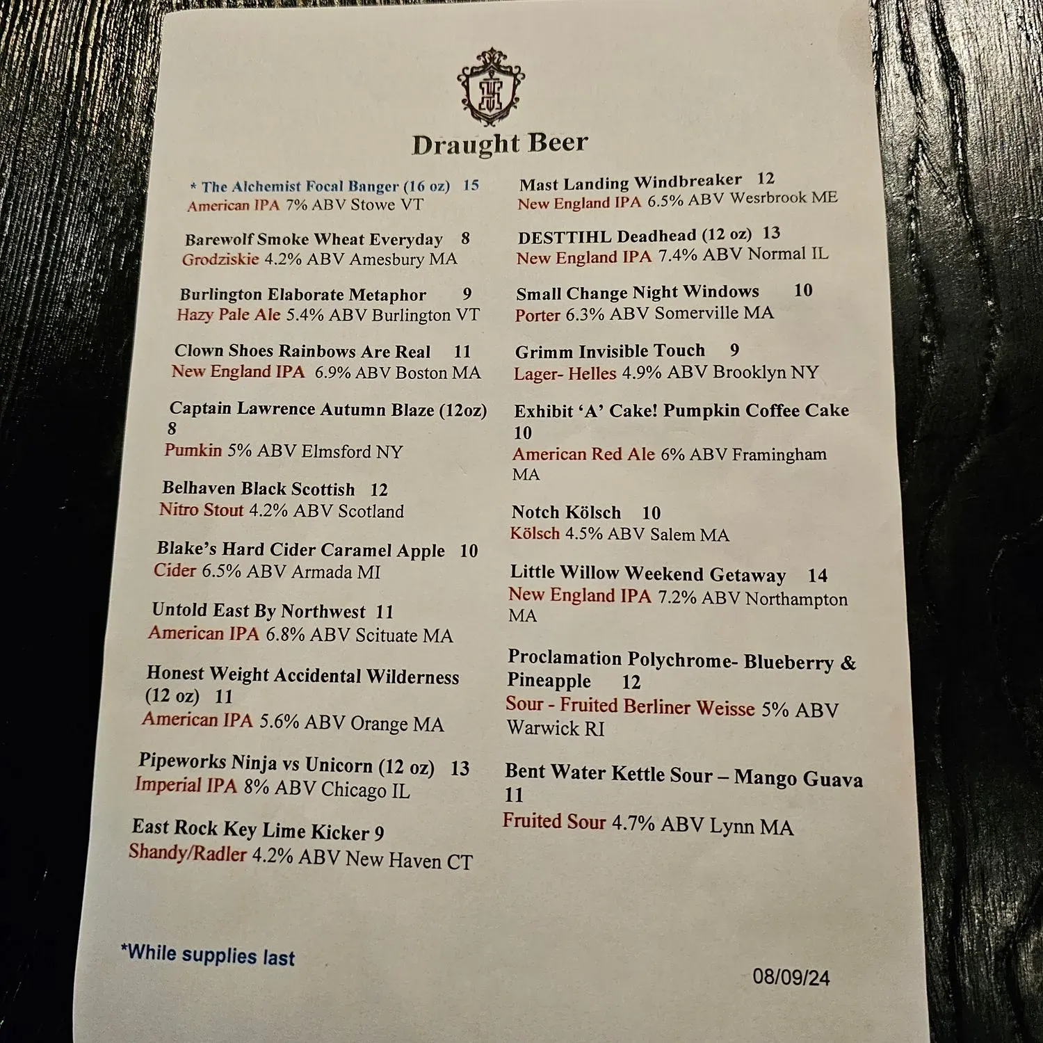 Menu 4