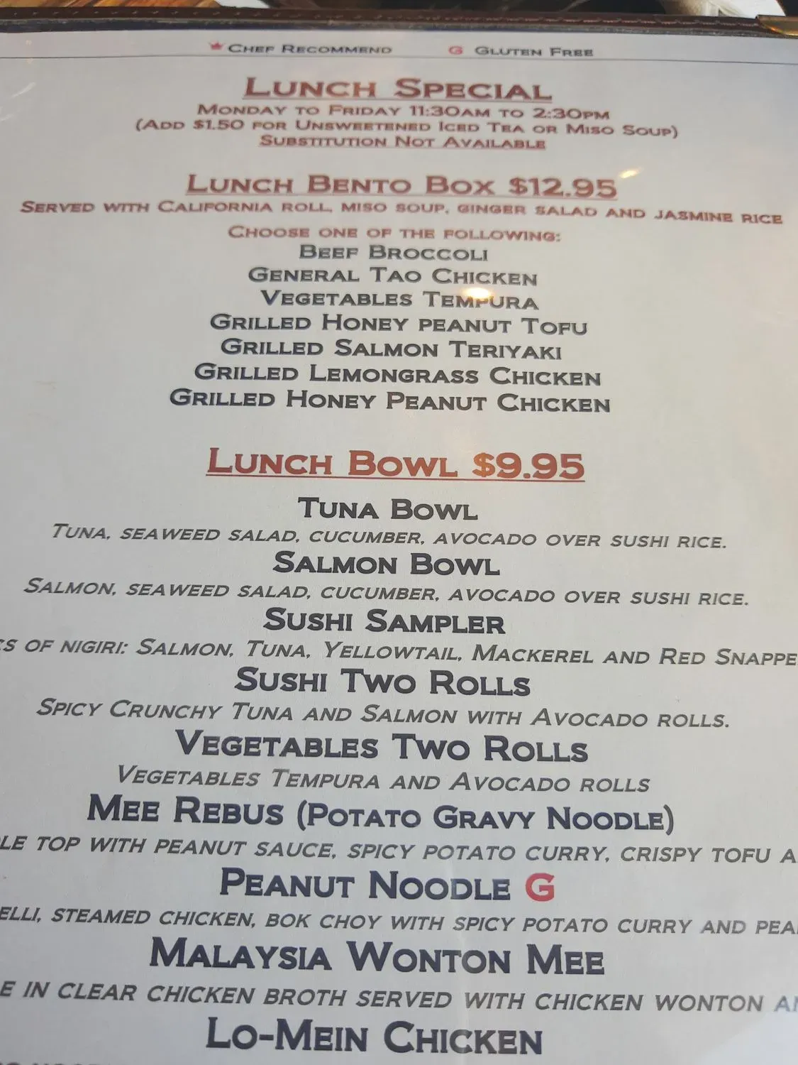 Menu 6