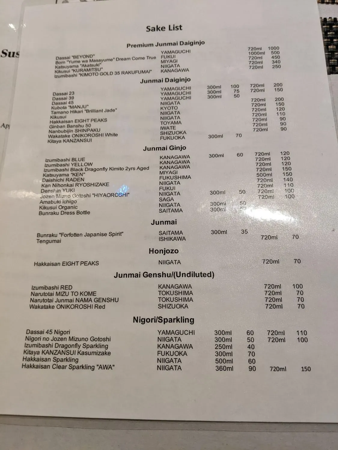 Menu 3