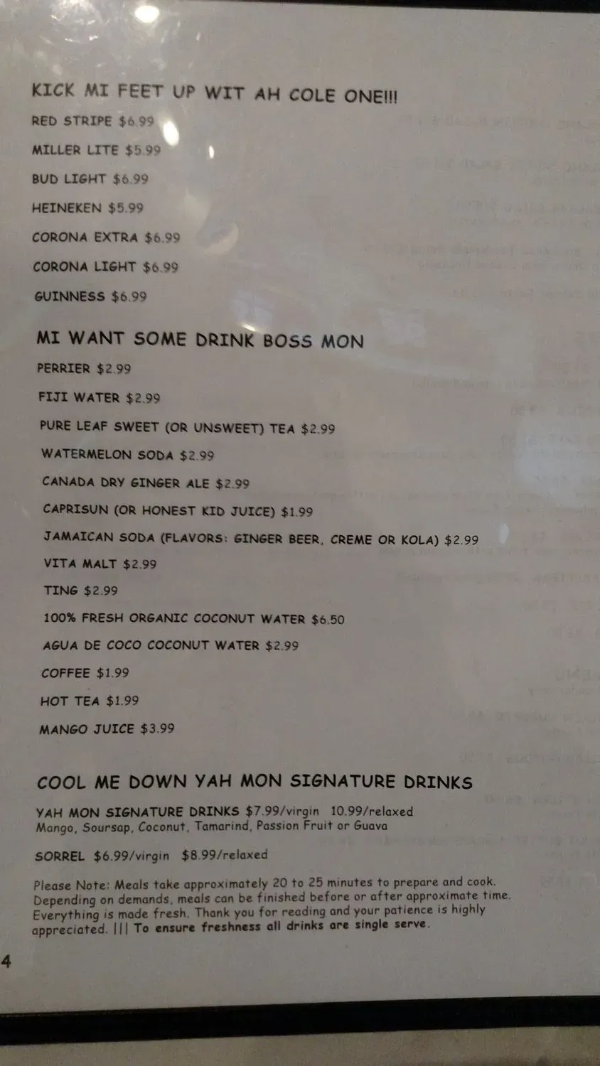 Menu 4