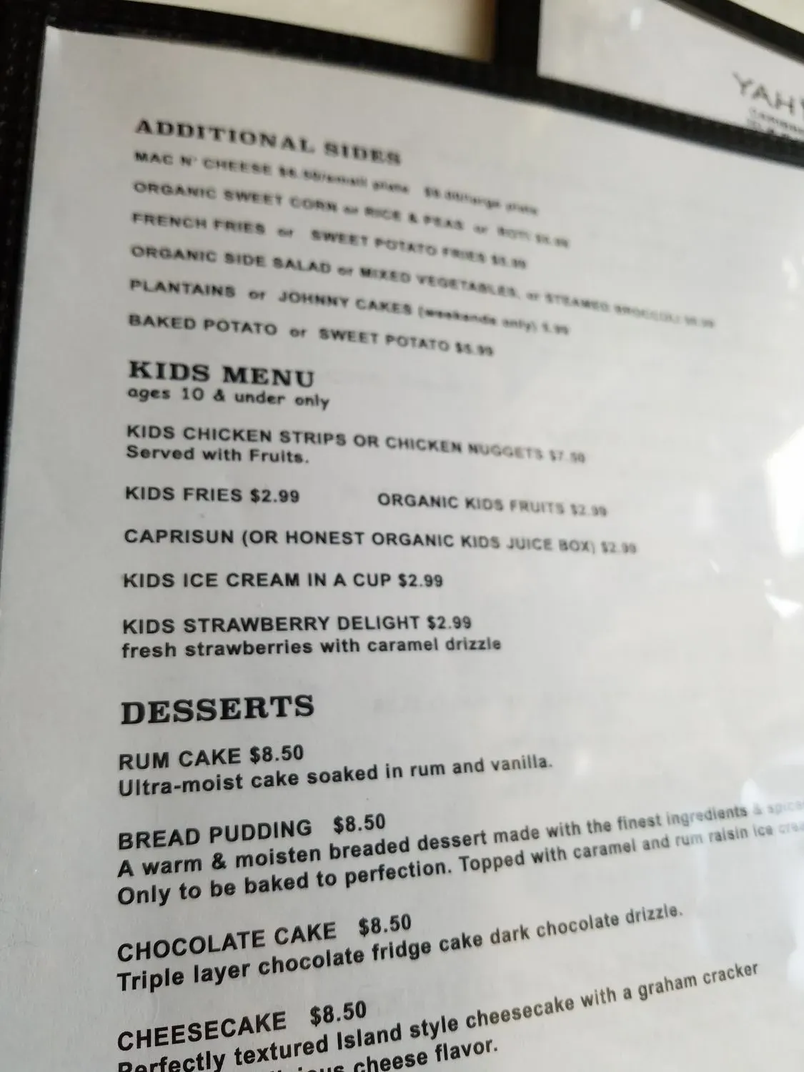 Menu 6