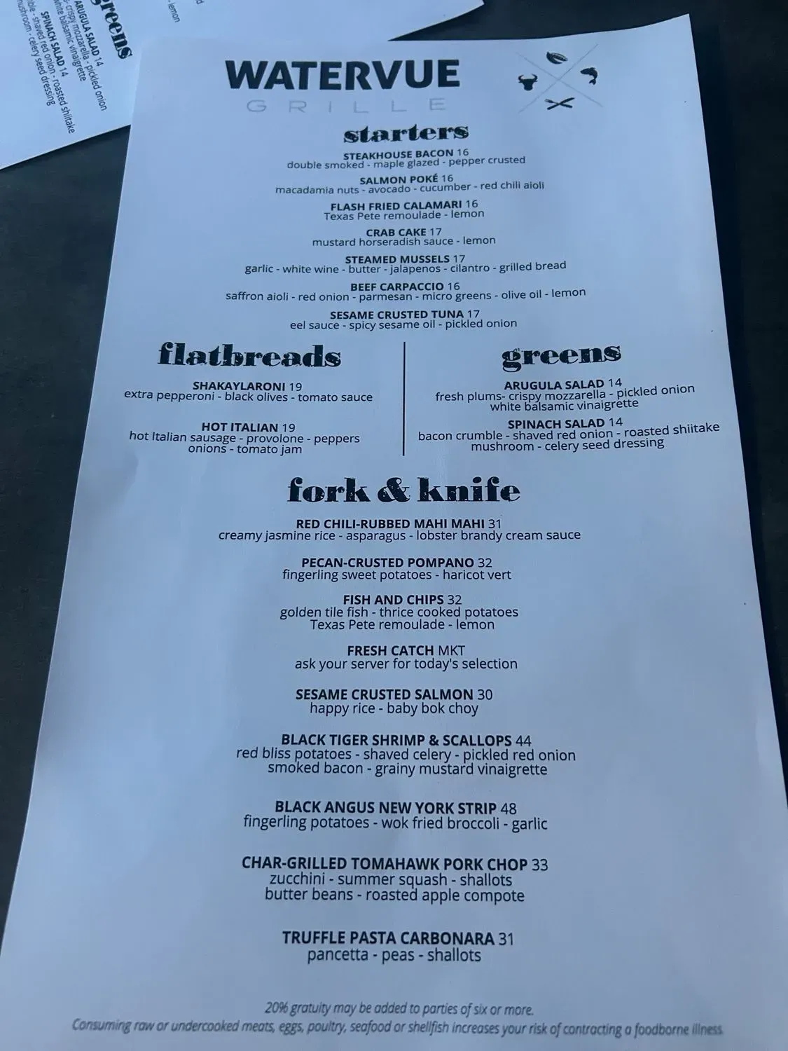 Menu 6