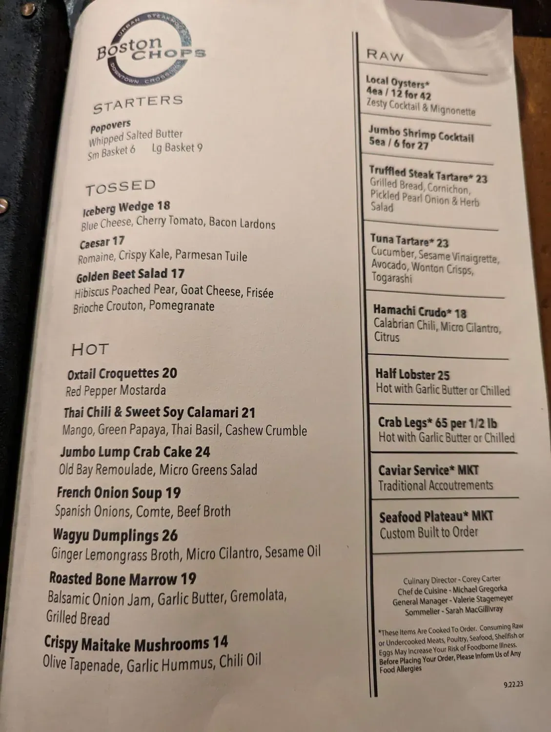 Menu 3