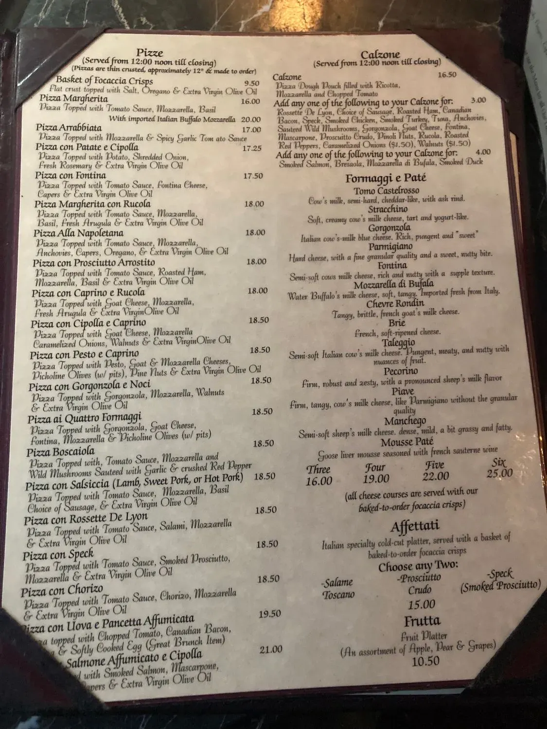 Menu 6