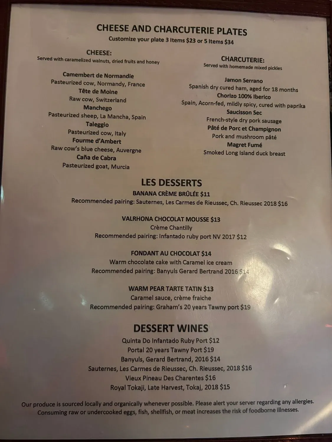 Menu 6