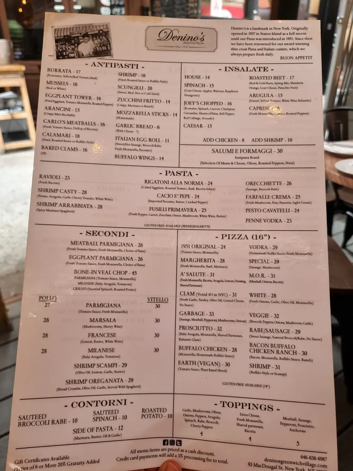 Menu 4