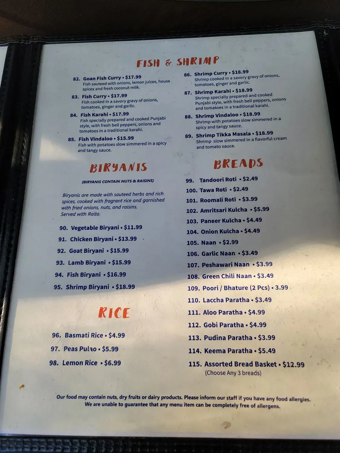 Menu 4