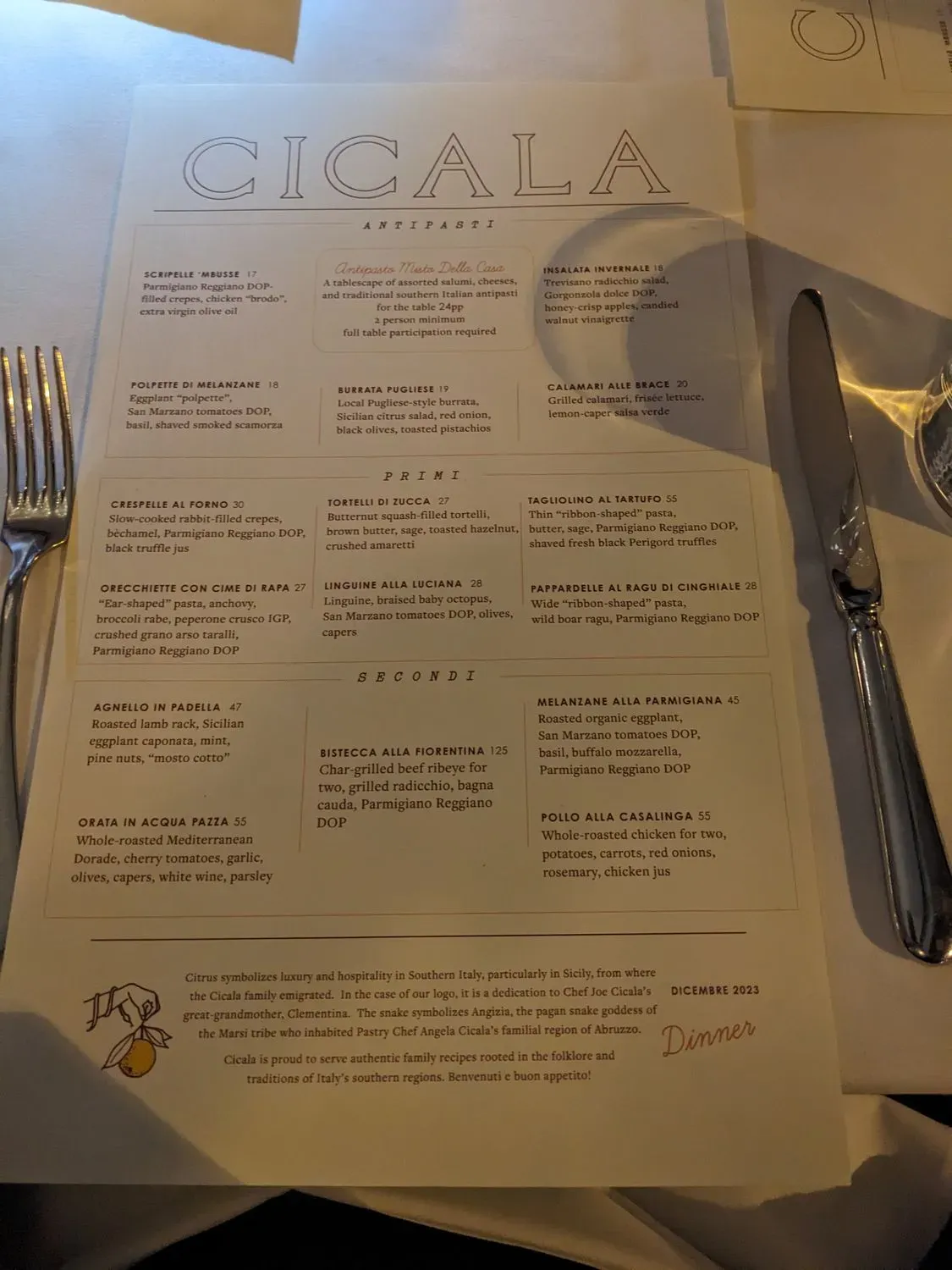 Menu 6