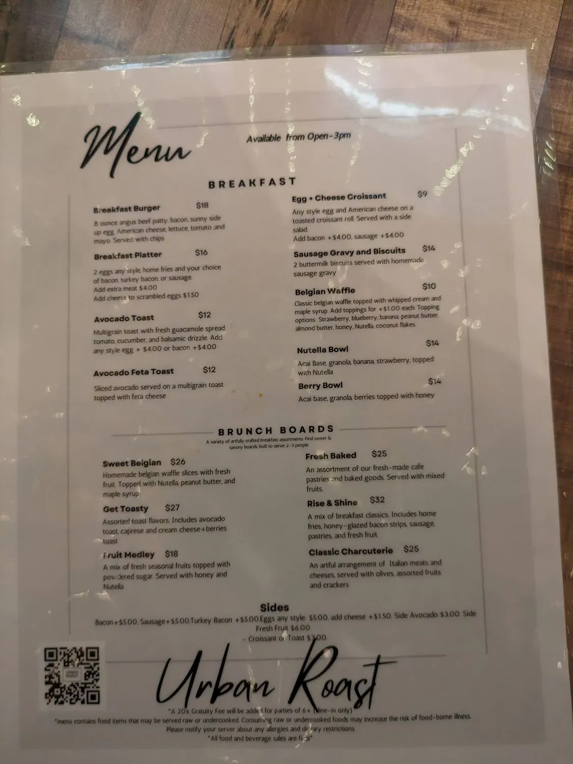 Menu 4