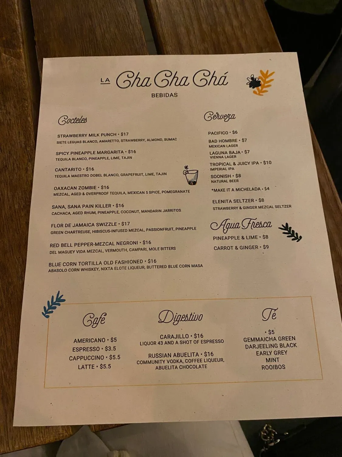 Menu 6