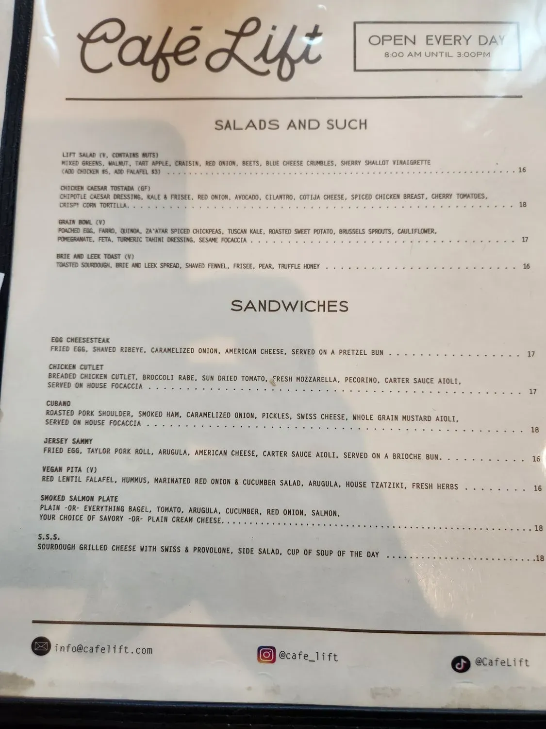 Menu 6