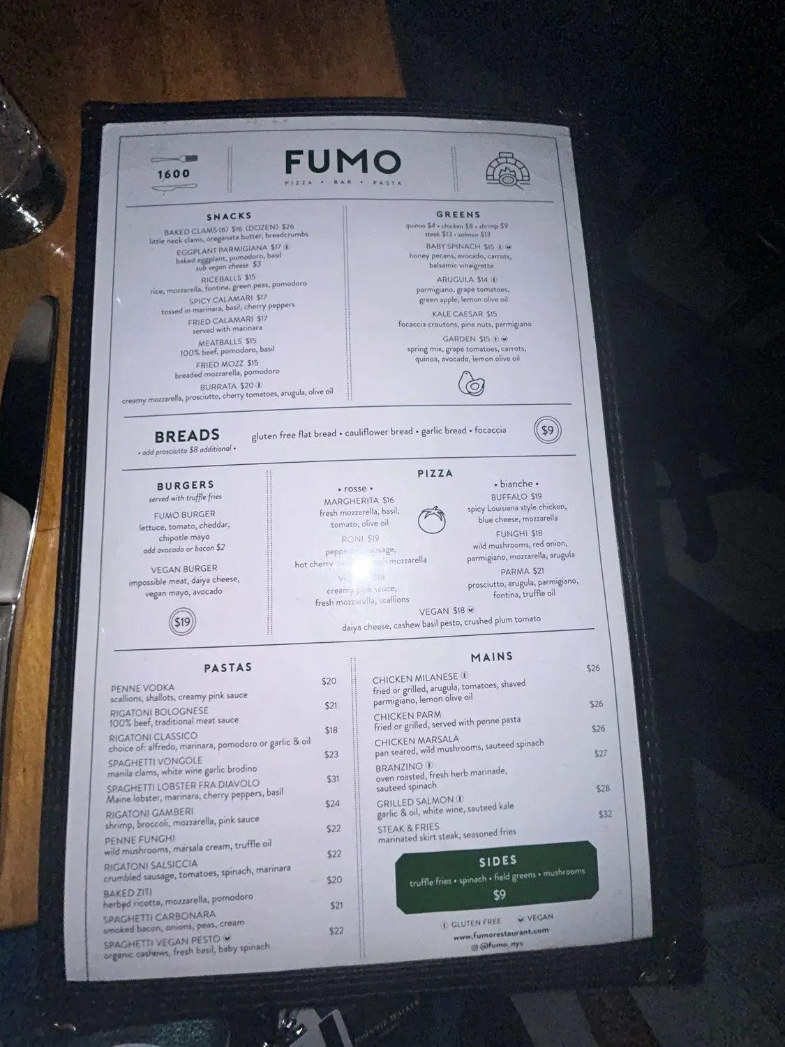 Menu 4