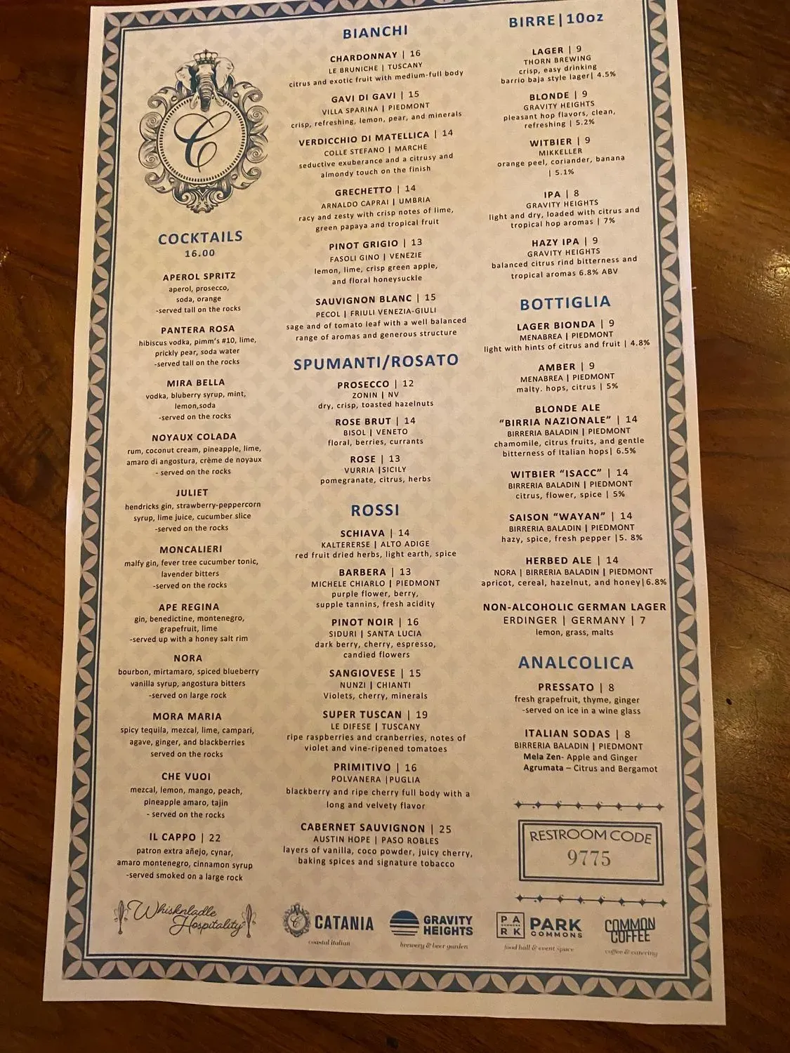 Menu 4