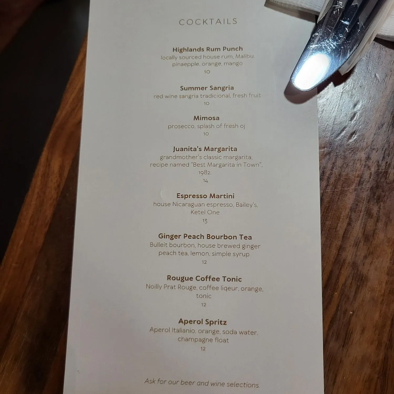 Menu 3