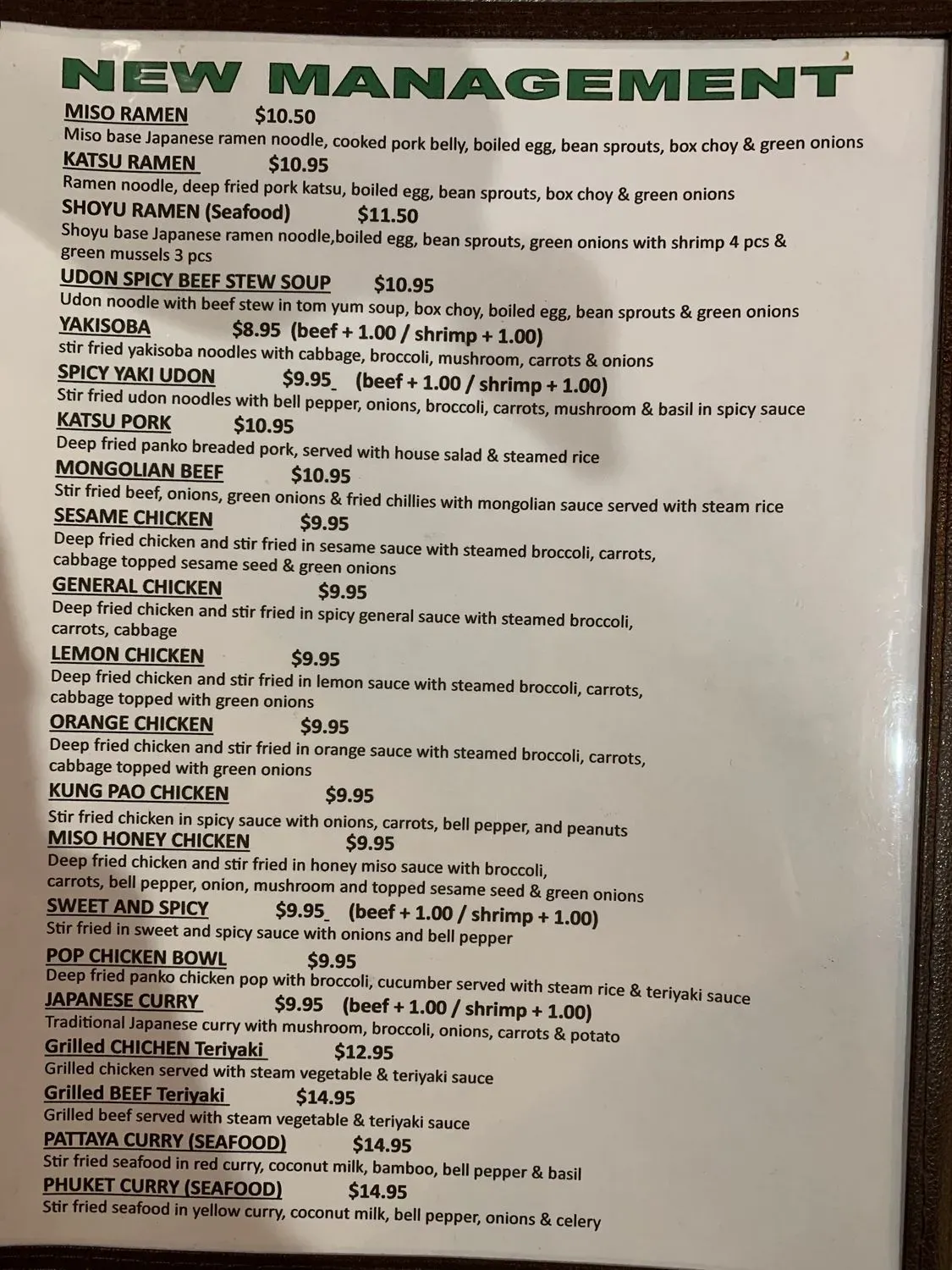 Menu 4