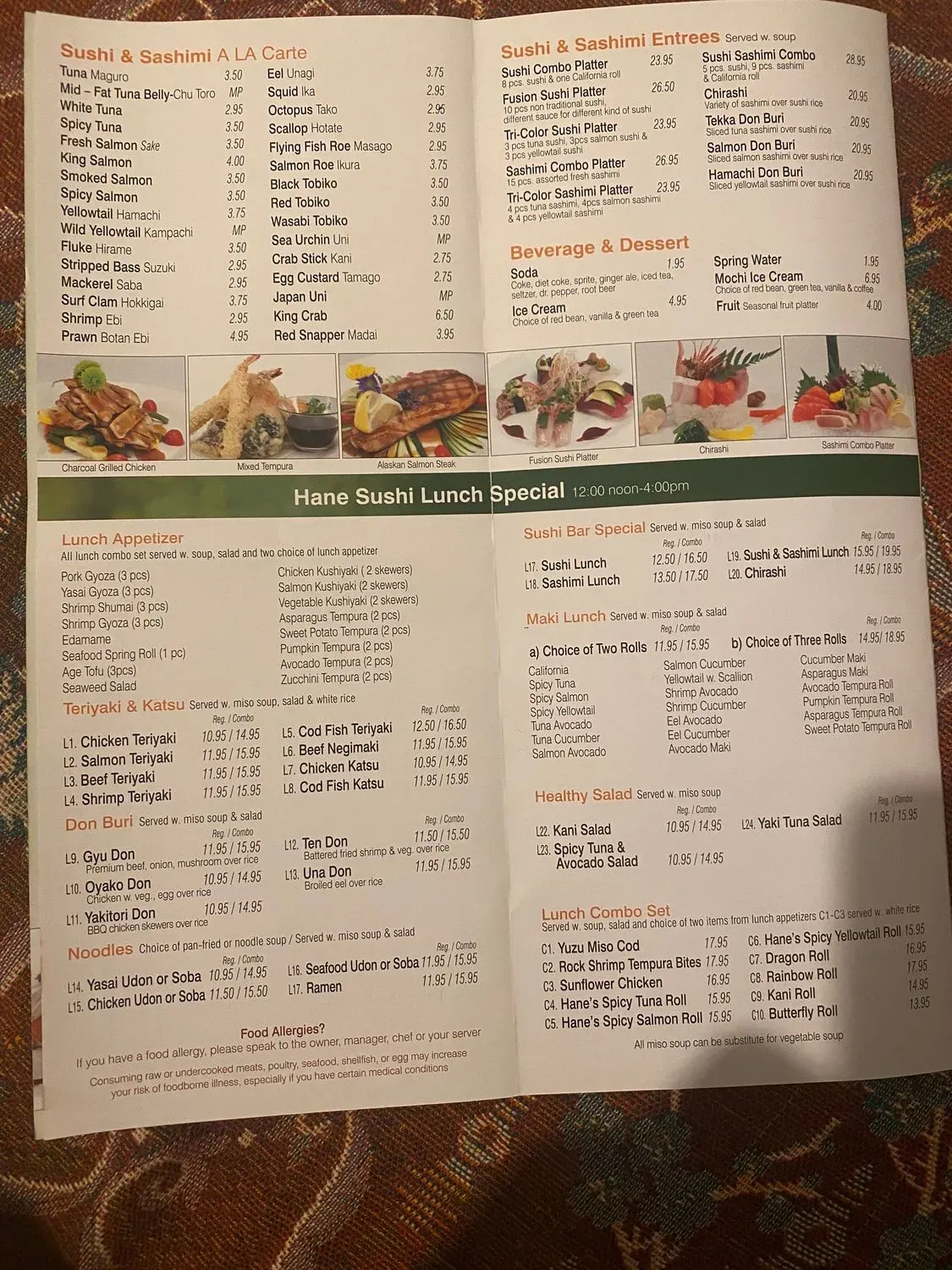 Menu 6