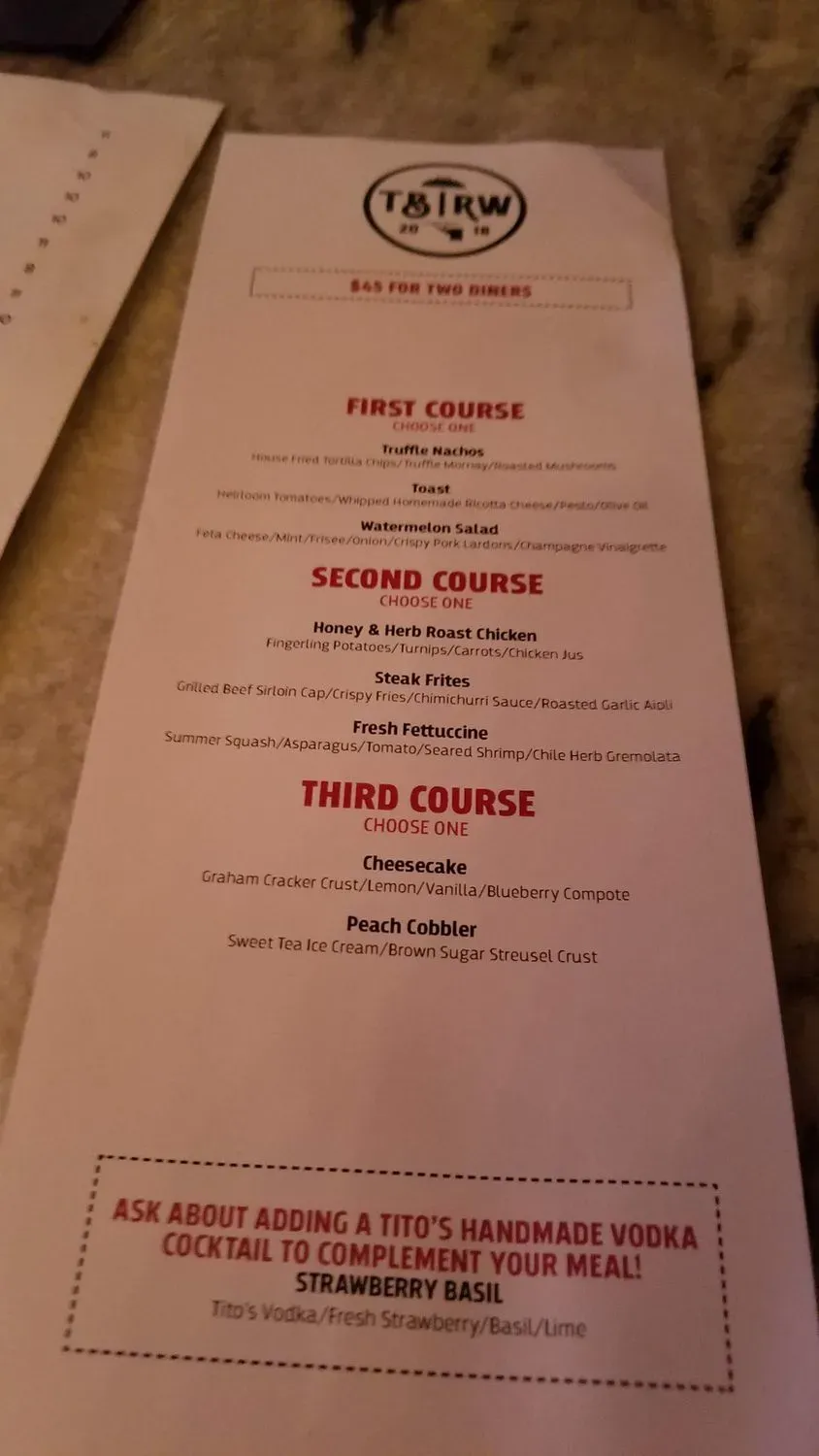 Menu 6