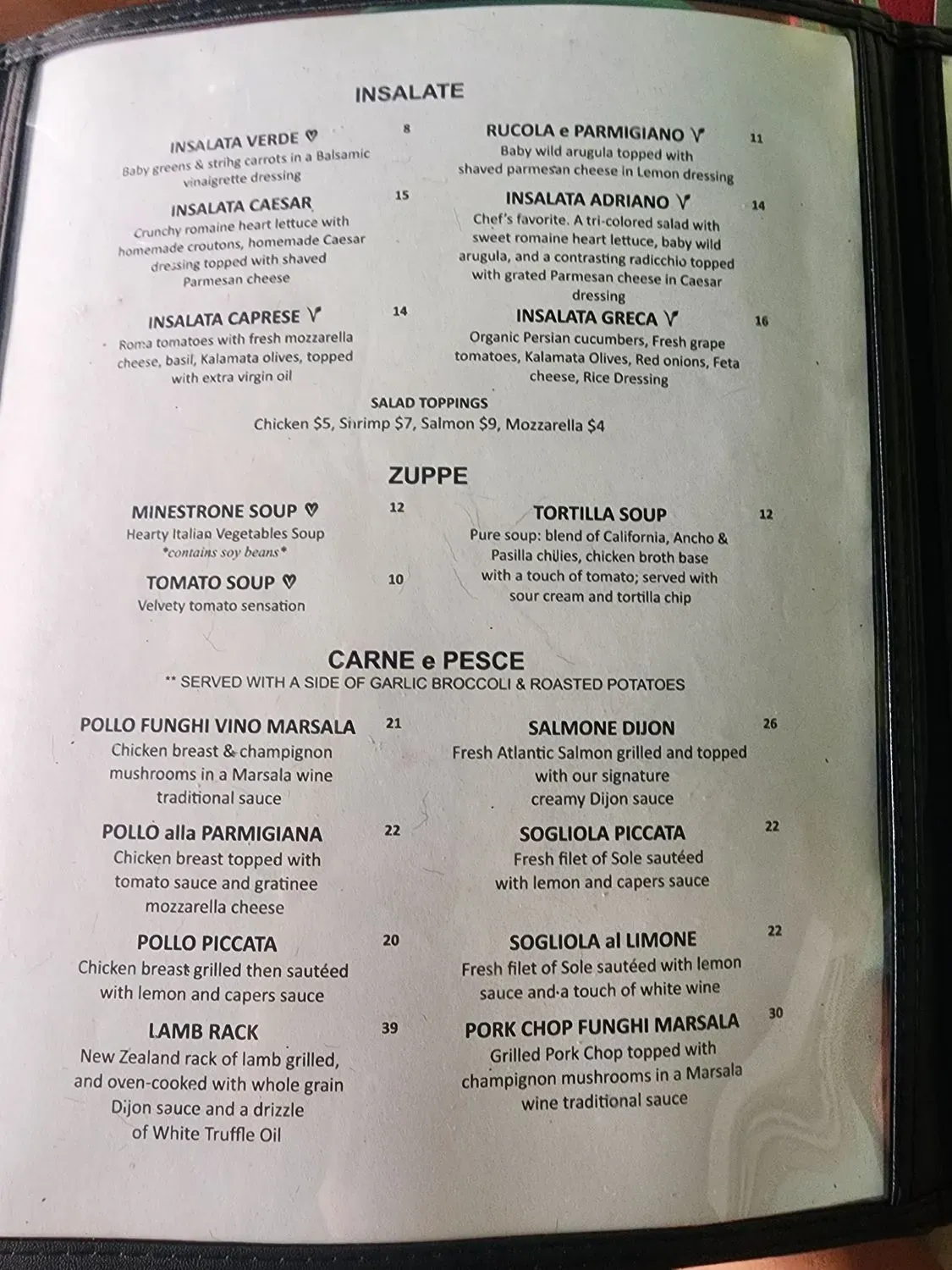 Menu 6