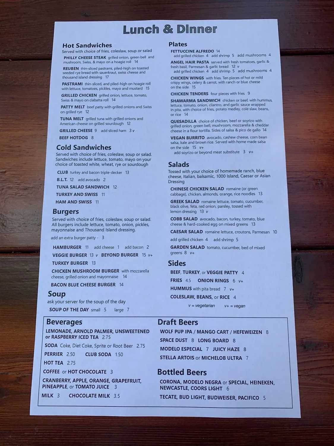 Menu 4