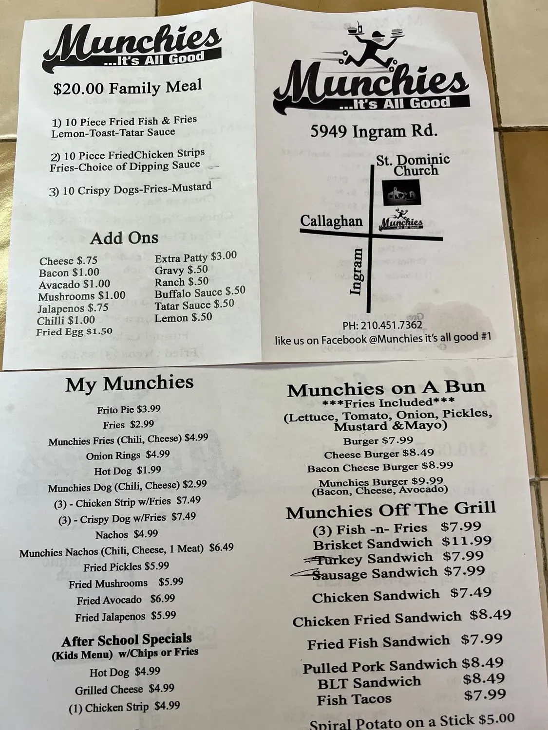 Menu 3