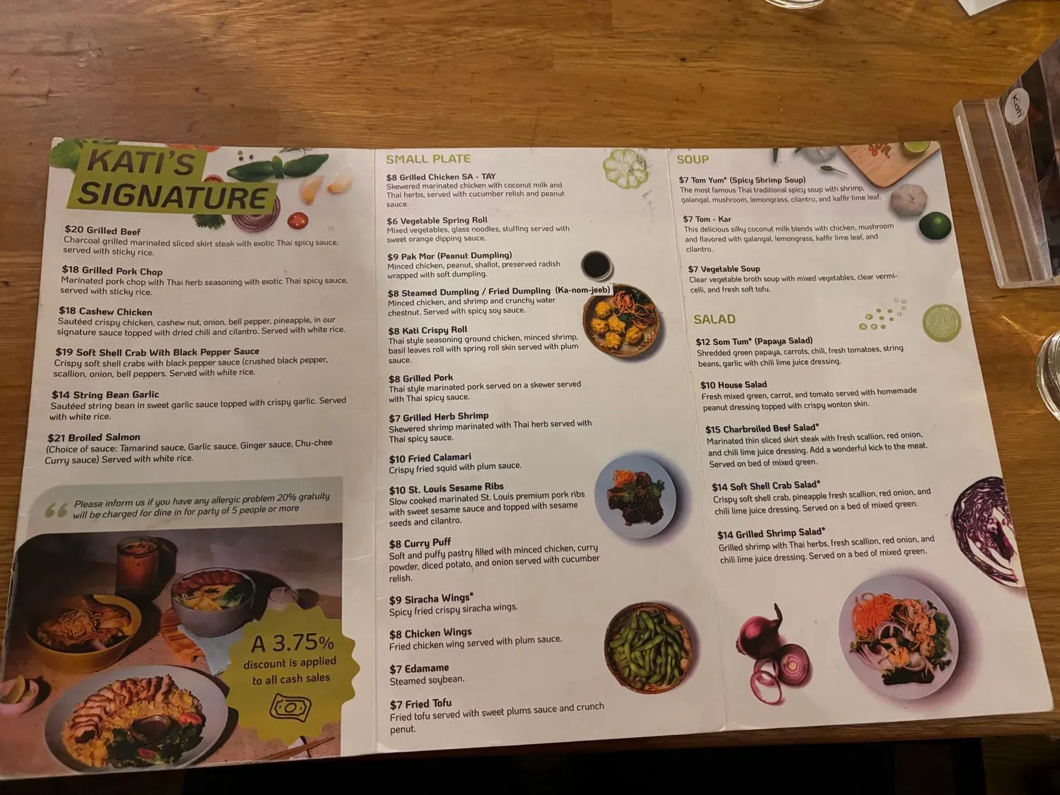 Menu 6