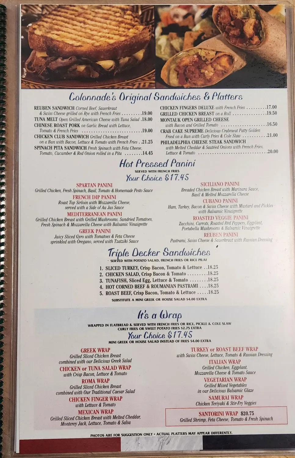 Menu 4