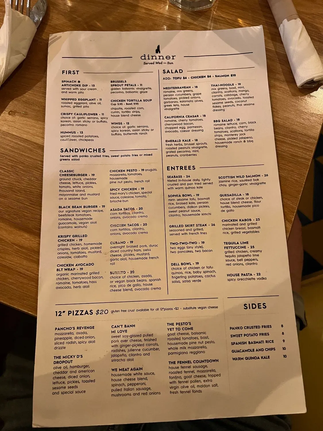 Menu 3