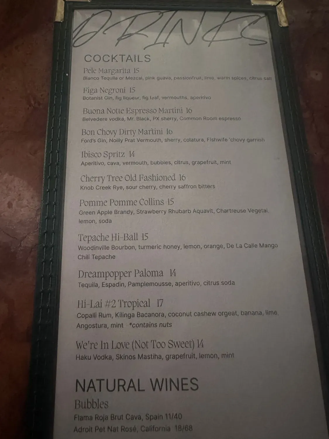 Menu 3