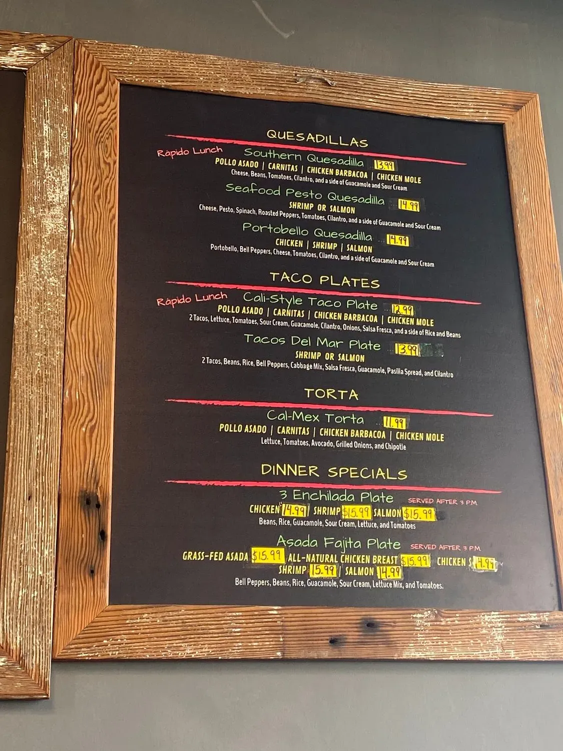 Menu 6