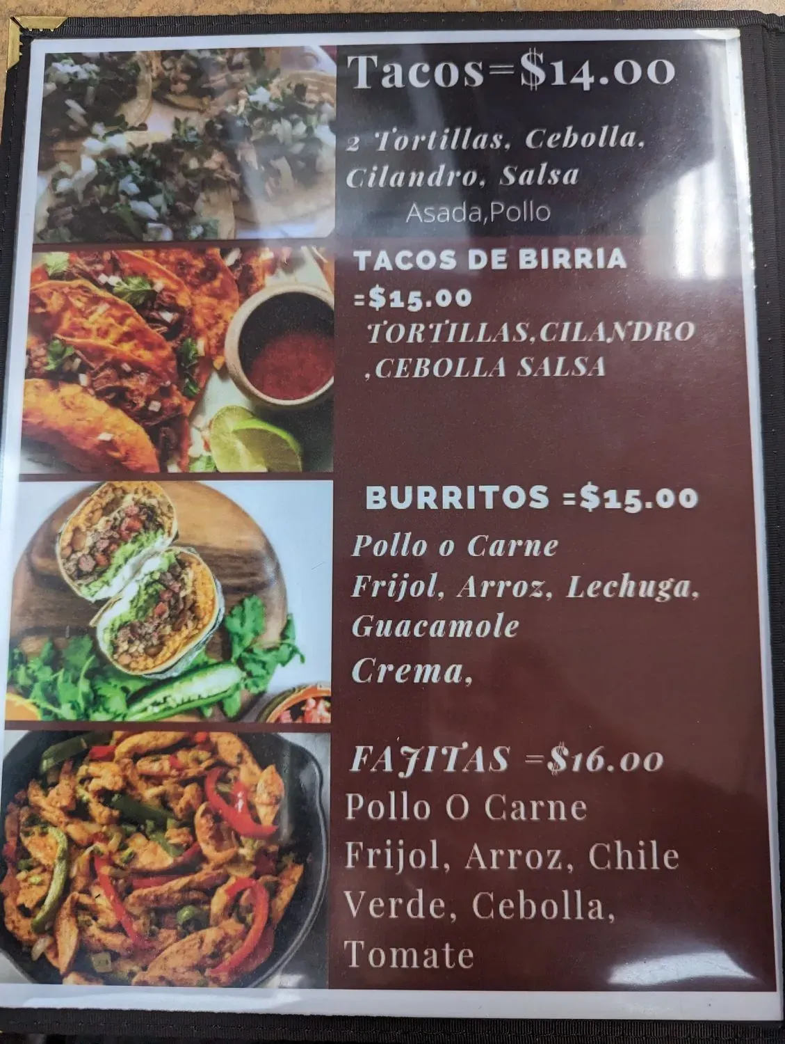 Menu 6