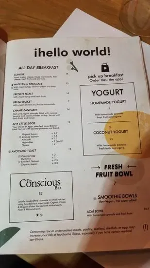 Menu 4