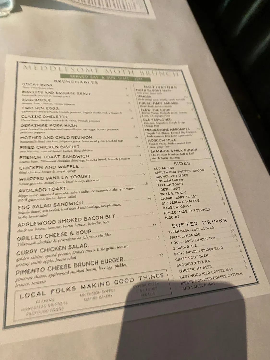 Menu 6