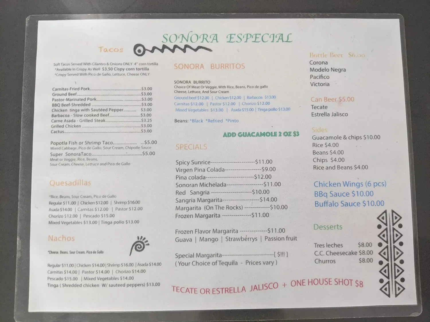 Menu 3