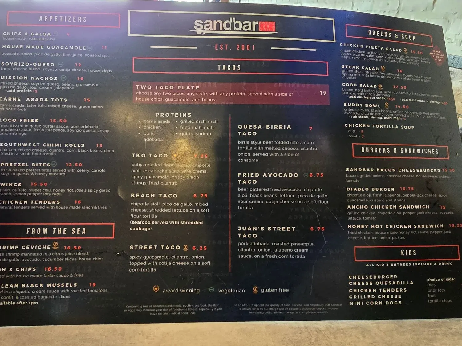 Menu 4