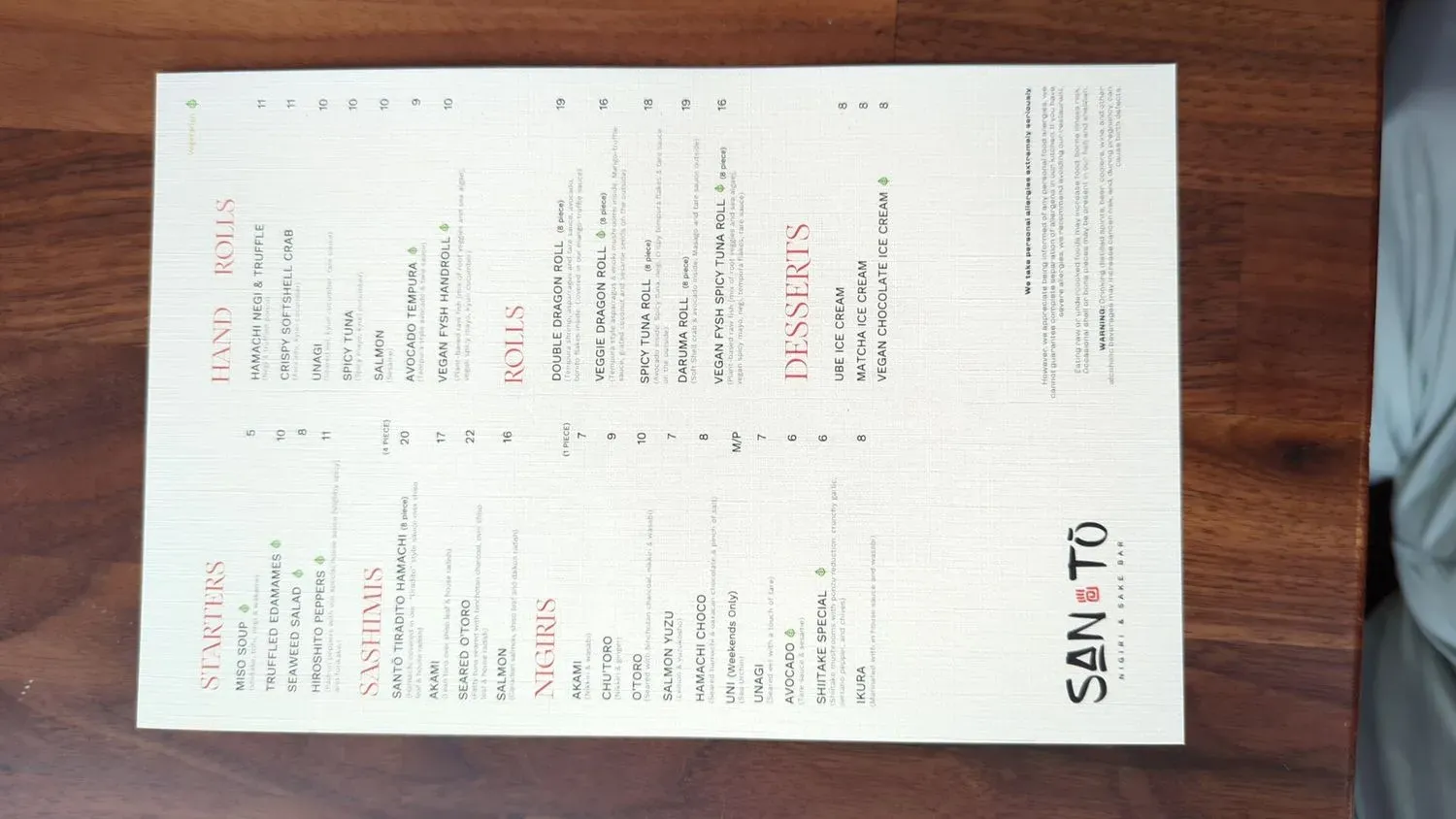 Menu 3