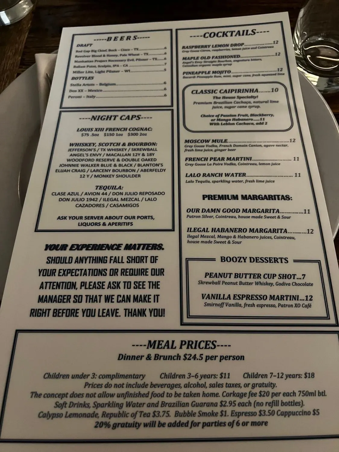 Menu 6