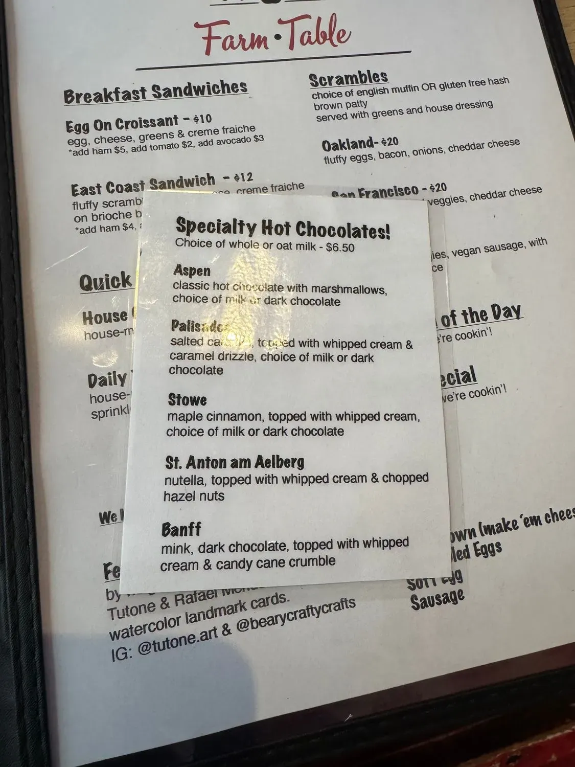 Menu 4