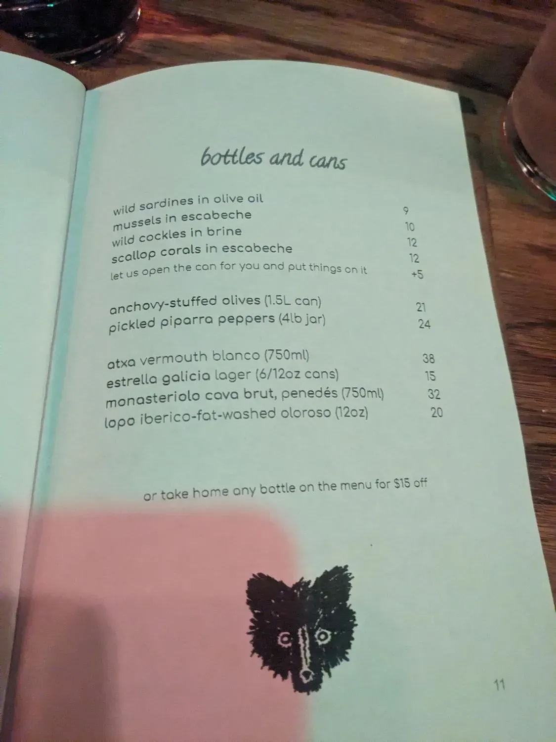 Menu 6