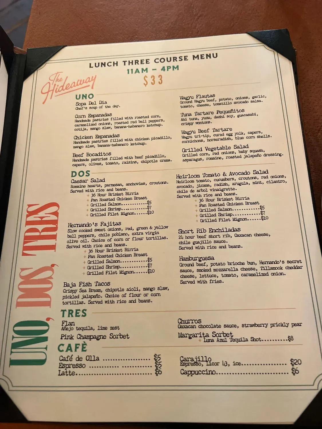 Menu 4