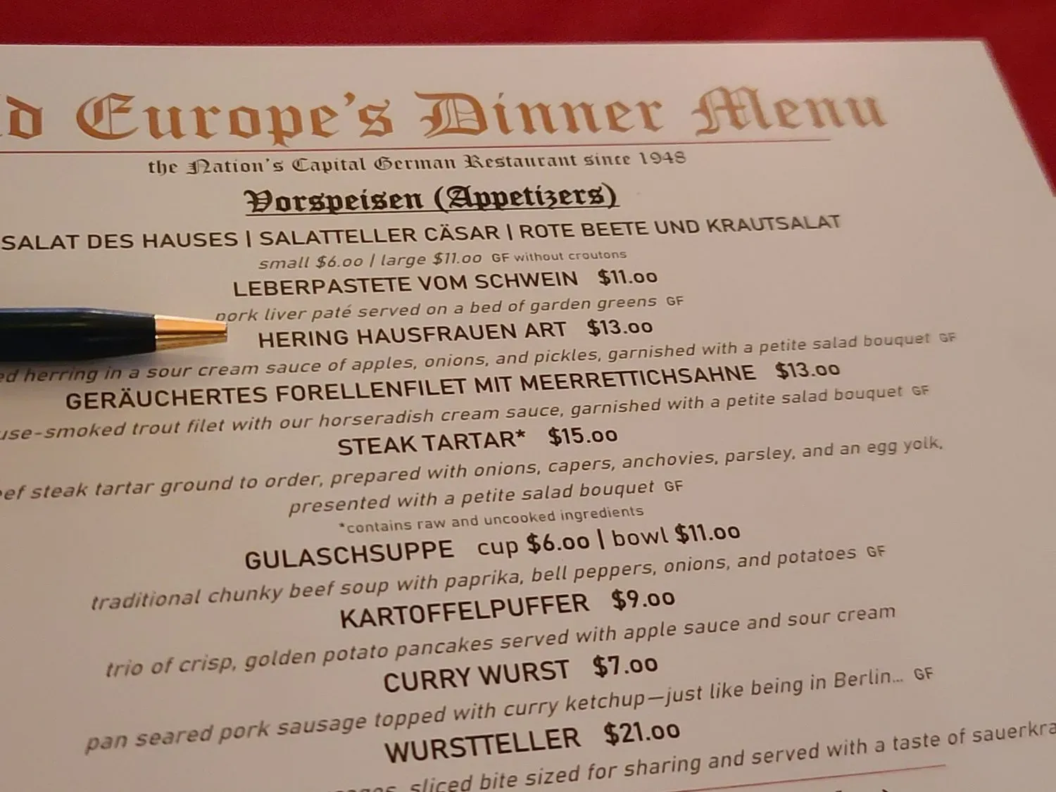 Menu 6